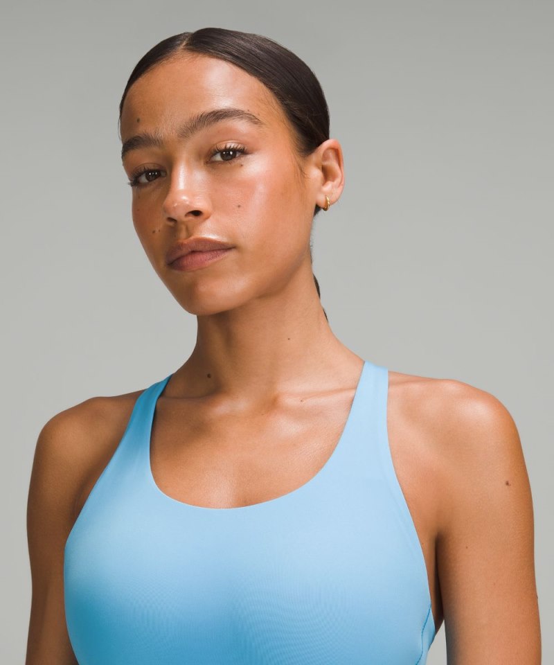 Lululemon lululemon Energy Bra *High Support, B–DDD Cups Kayak Blue Light Online Outlet Sale