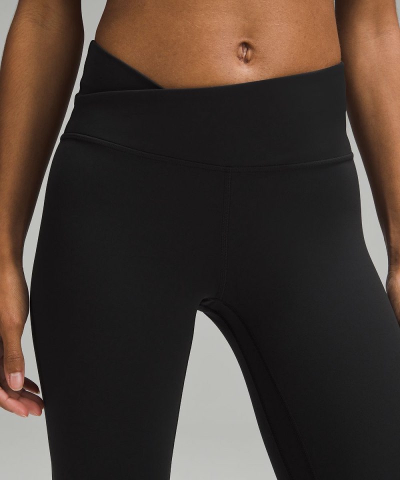 Lululemon lululemon Align™ Asymmetrical-Waist Pant 25" Black Online Outlet Sale