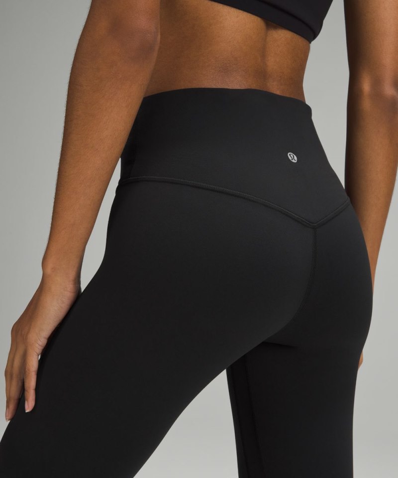 Lululemon lululemon Align™ Asymmetrical-Waist Pant 25" Black Online Outlet Sale