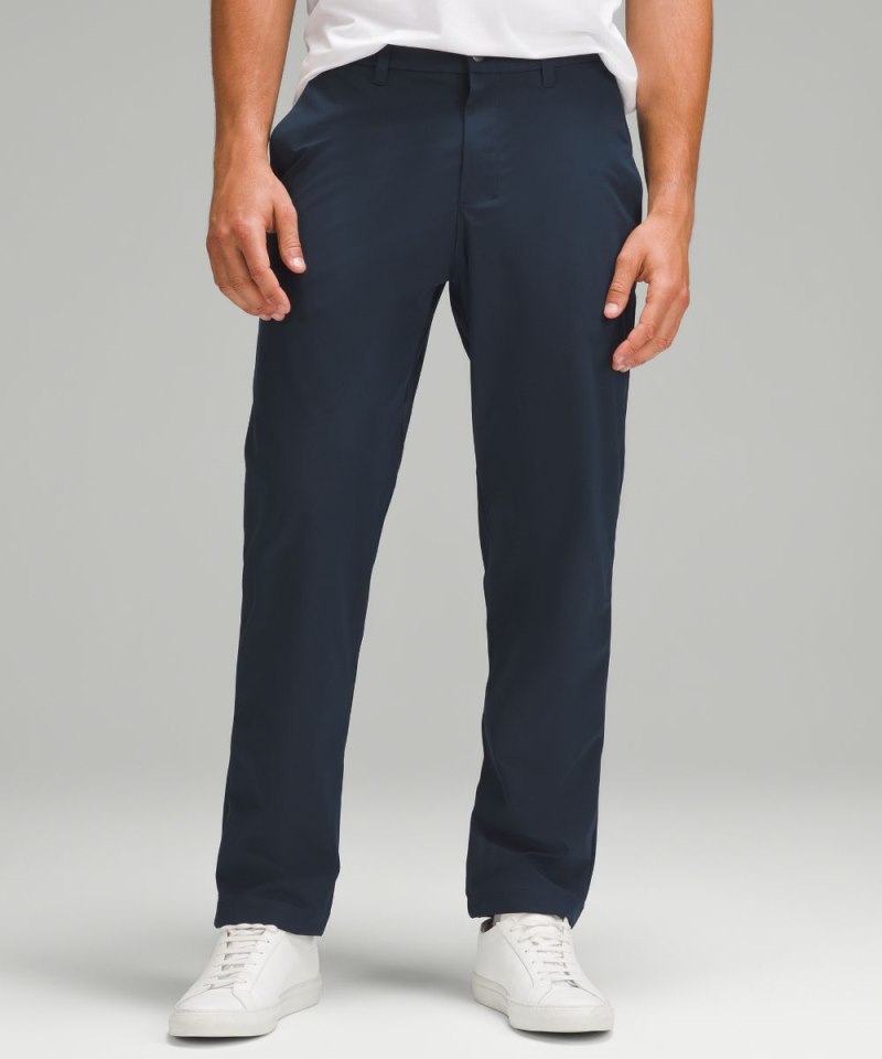 Lululemon ABC Relaxed-Fit Trouser 30"L *Warpstreme True Navy Online Outlet Sale