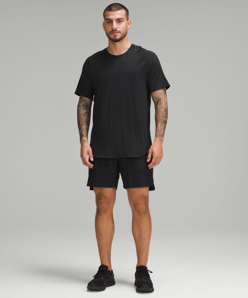 Lululemon License to Train Lined Short 7" Black Online Outlet Sale