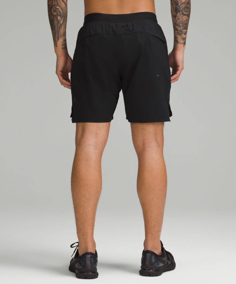 Lululemon License to Train Lined Short 7" Black Online Outlet Sale