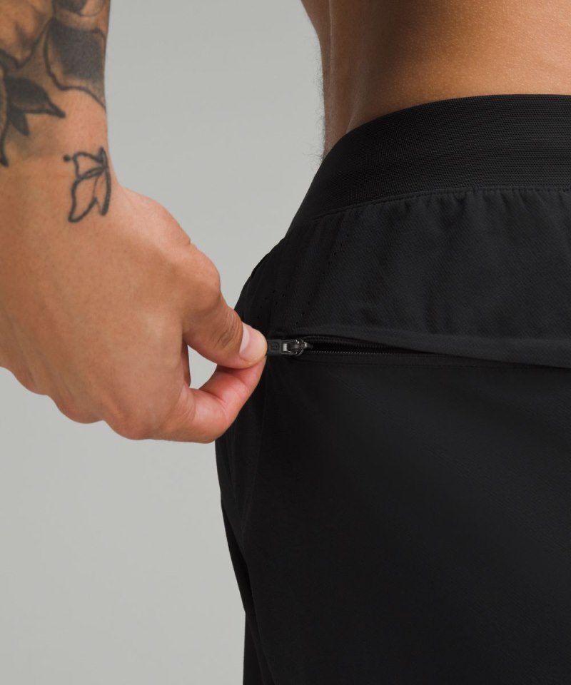 Lululemon License to Train Lined Short 7" Black Online Outlet Sale