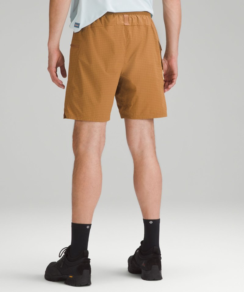 Lululemon Hike to Swim Ripstop Short 8" Bold Beige Online Outlet Sale