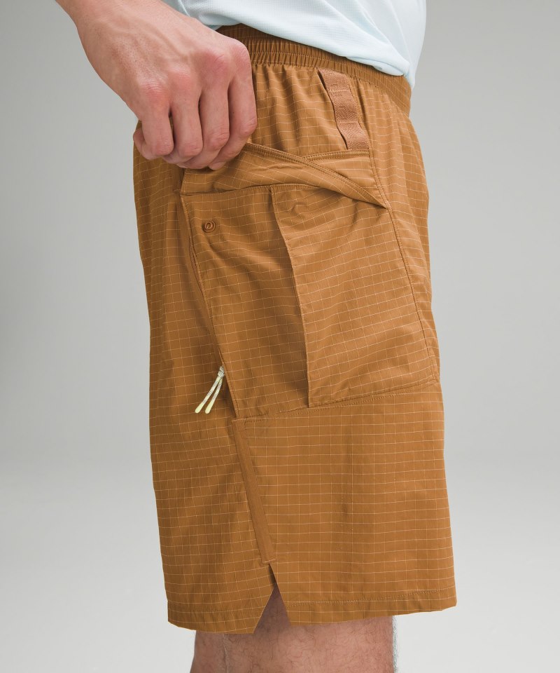 Lululemon Hike to Swim Ripstop Short 8" Bold Beige Online Outlet Sale
