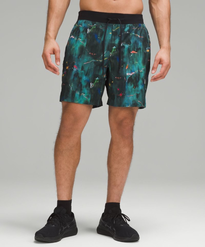 Lululemon T.H.E. Linerless Short 7" Paint Spark Multi Online Outlet Sale