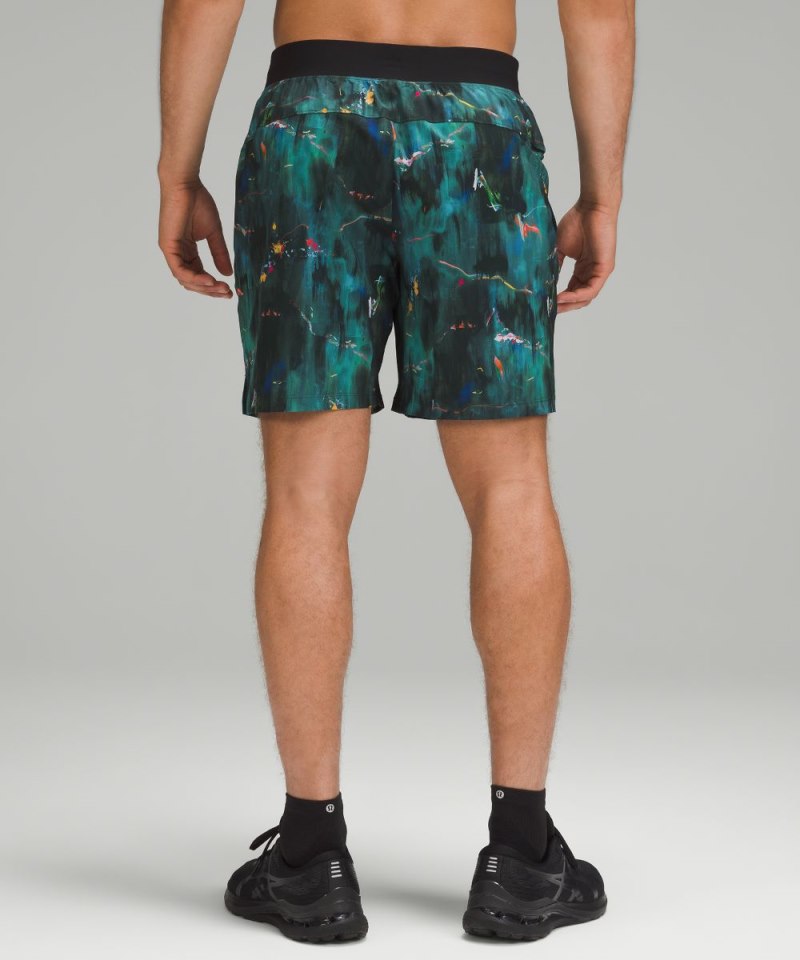 Lululemon T.H.E. Linerless Short 7" Paint Spark Multi Online Outlet Sale