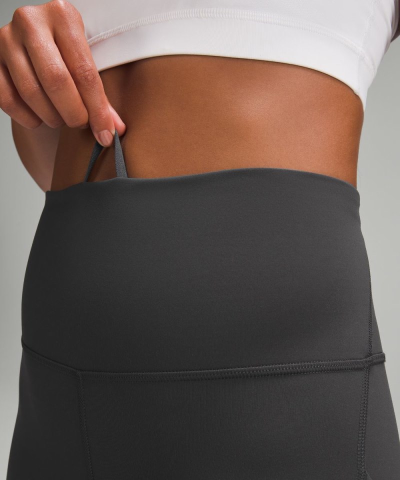 Lululemon Wunder Train High-Rise Tight with Pockets 25" Graphite Grey Online Outlet Sale