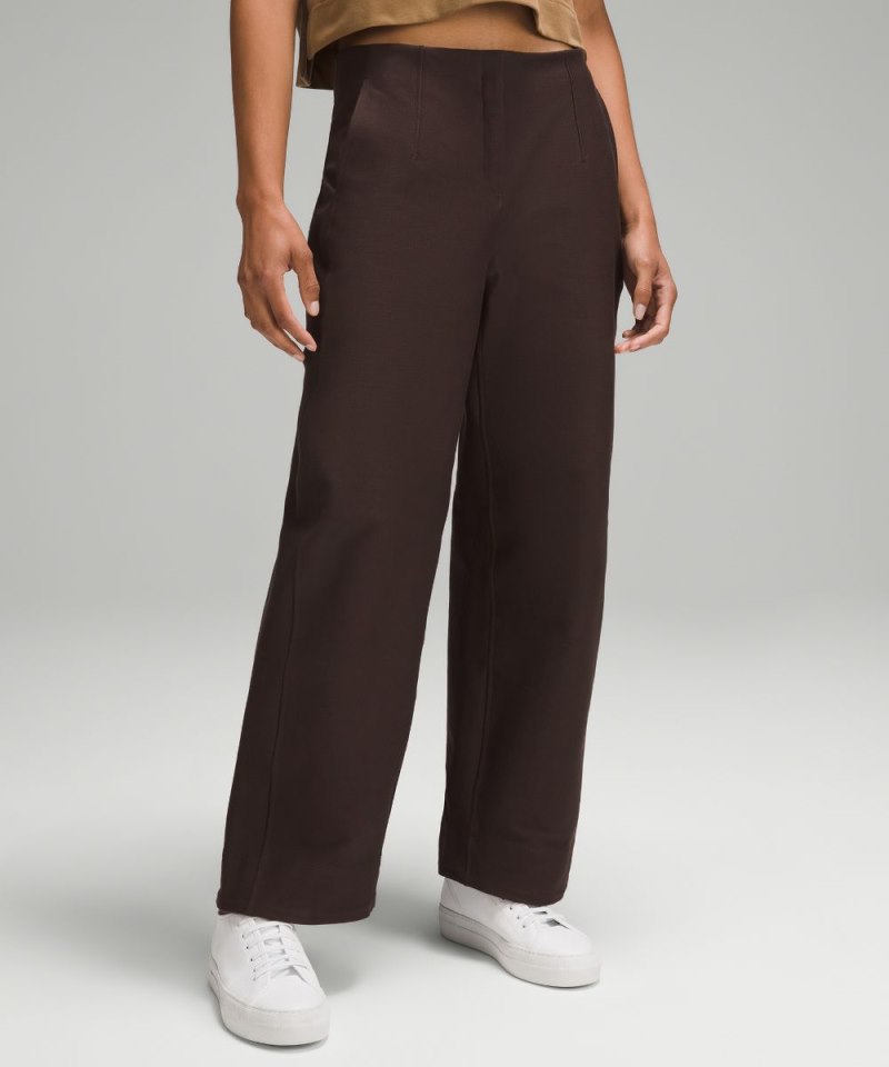 Lululemon Utilitech Relaxed Mid-Rise Trouser 7 / 8 Length Espresso (not available) Online Outlet Sale