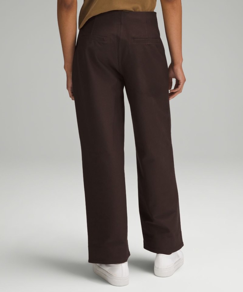 Lululemon Utilitech Relaxed Mid-Rise Trouser 7 / 8 Length Espresso (not available) Online Outlet Sale
