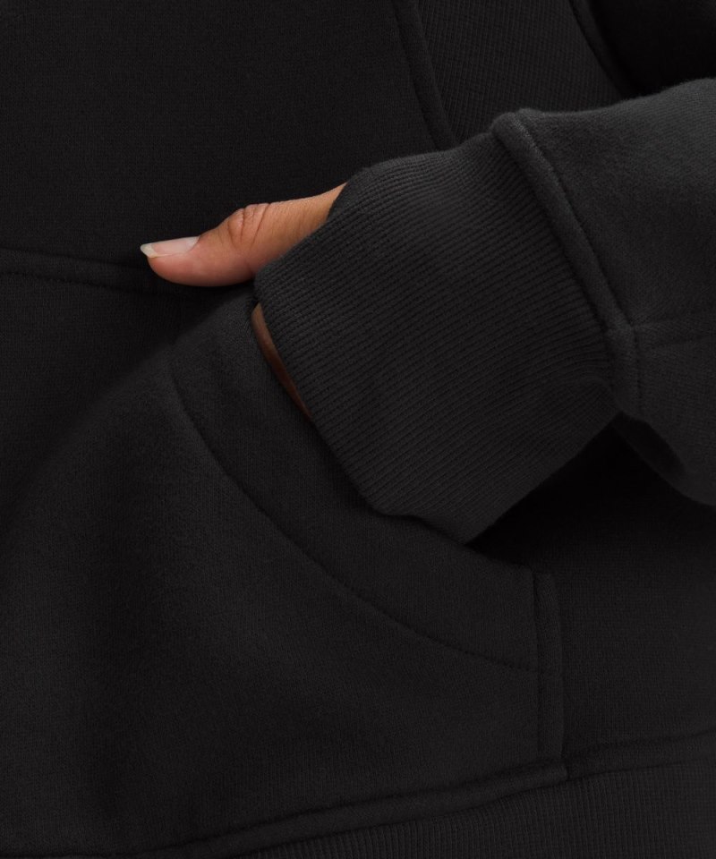 Lululemon Scuba Oversized Full-Zip Hoodie Black Online Outlet Sale