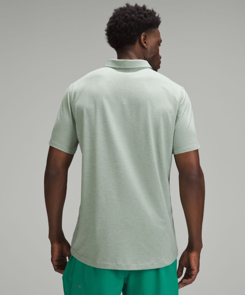 Lululemon Evolution Short-Sleeve Polo Shirt Heathered Palm Court Online Outlet Sale