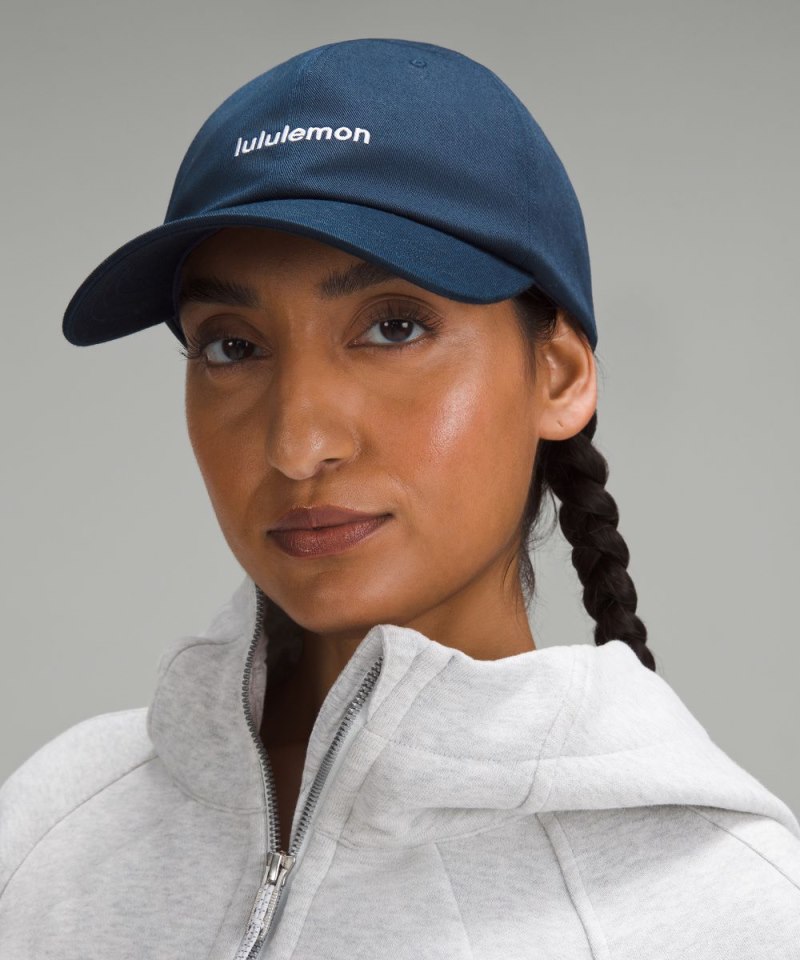 Lululemon Classic Unisex Ball Cap *Wordmark True Navy / White Online Outlet Sale