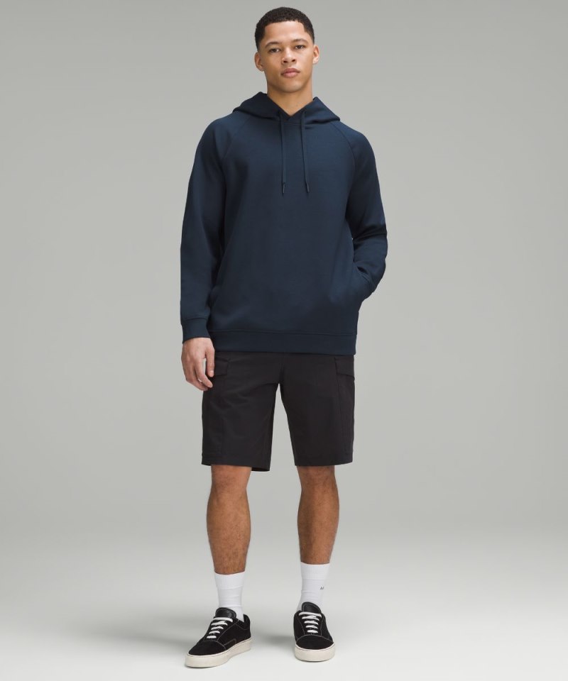 Lululemon Smooth Spacer Classic-Fit Pullover Hoodie True Navy Online Outlet Sale