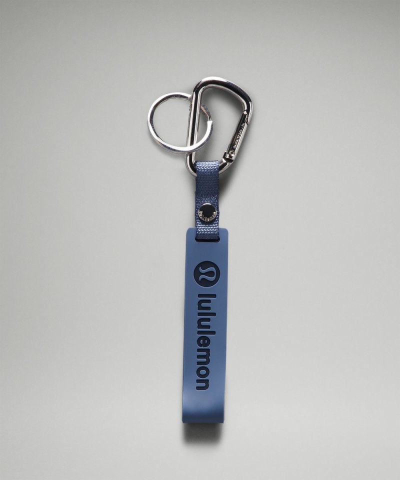 Lululemon Silicone Keychain Oasis Blue / True Navy Online Outlet Sale