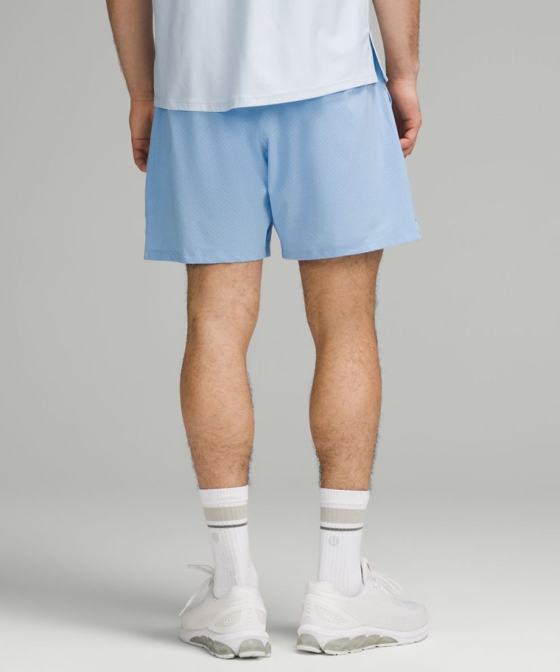 Lululemon Vented Tennis Short 6" Classic Fit Sinatra Blue Online Outlet Sale