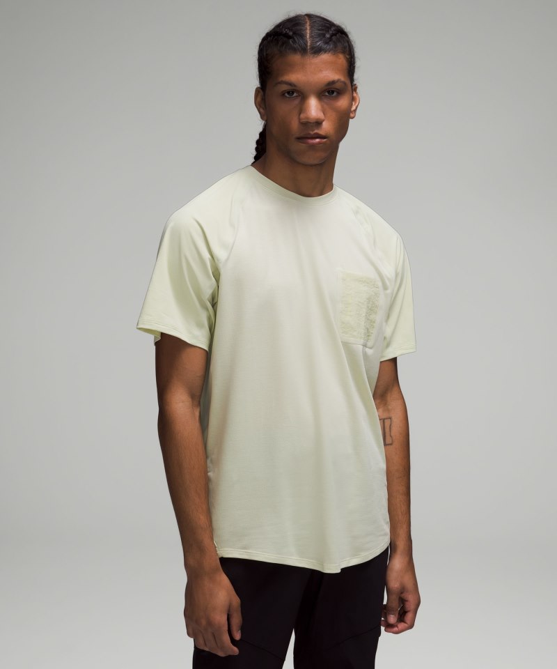 Lululemon Ventilated Hiking Short-Sleeve Shirt Dewy Online Outlet Sale