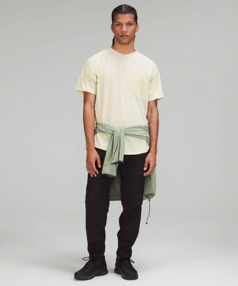 Lululemon Ventilated Hiking Short-Sleeve Shirt Dewy Online Outlet Sale