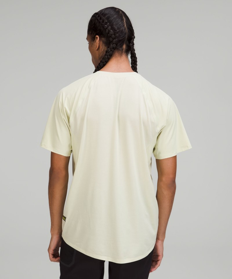 Lululemon Ventilated Hiking Short-Sleeve Shirt Dewy Online Outlet Sale