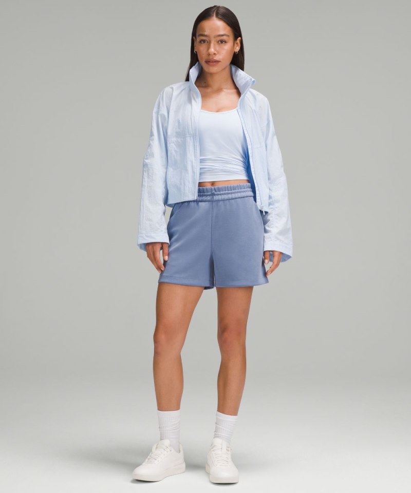Lululemon Softstreme High-Rise Short 4" Oasis Blue Online Outlet Sale