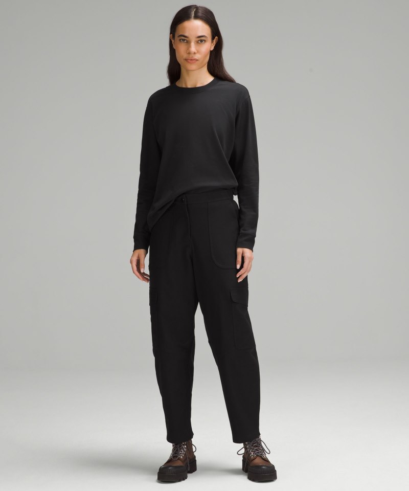Lululemon All Yours Heavyweight Long-Sleeve Shirt Black Online Outlet Sale