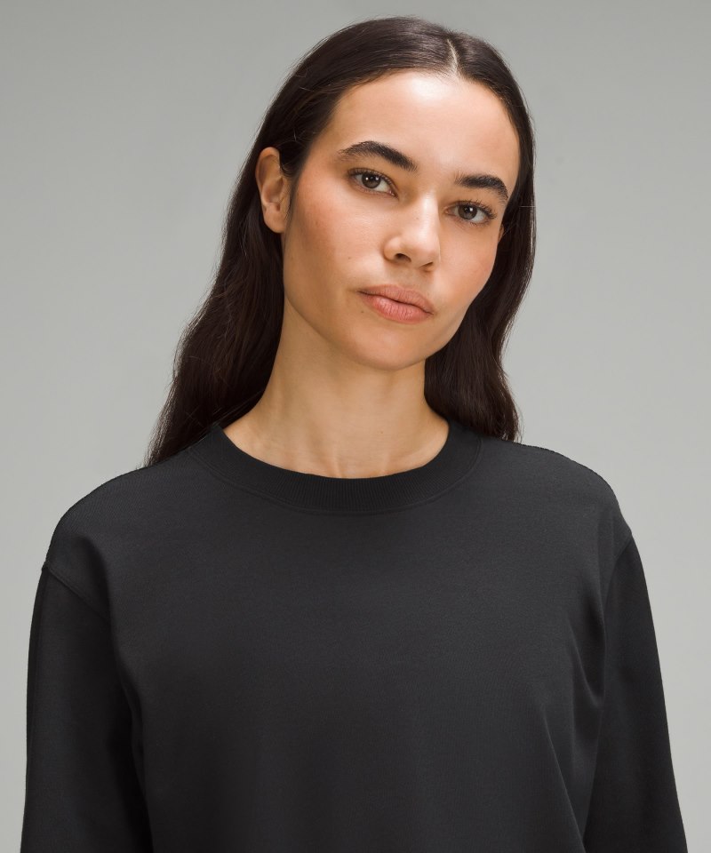 Lululemon All Yours Heavyweight Long-Sleeve Shirt Black Online Outlet Sale