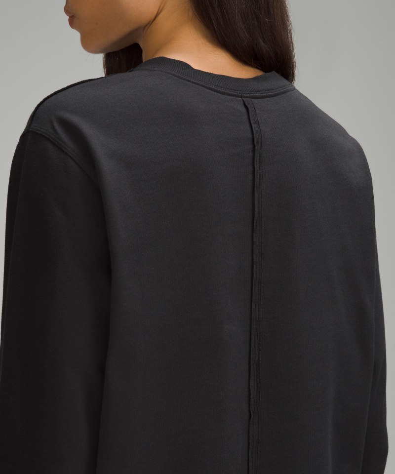 Lululemon All Yours Heavyweight Long-Sleeve Shirt Black Online Outlet Sale