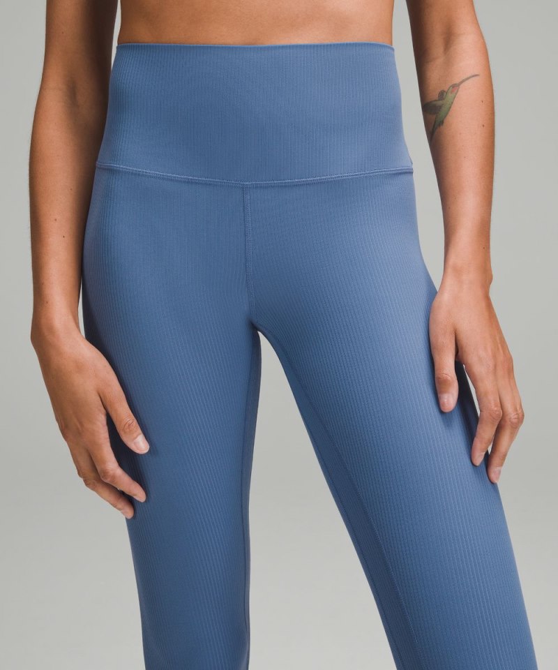 Lululemon lululemon Align™ High-Rise Ribbed Pant 25" Oasis Blue Online Outlet Sale