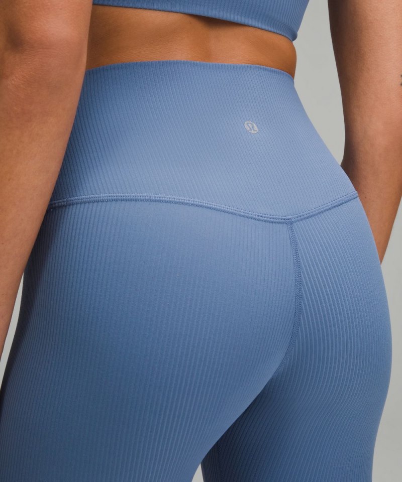 Lululemon lululemon Align™ High-Rise Ribbed Pant 25" Oasis Blue Online Outlet Sale