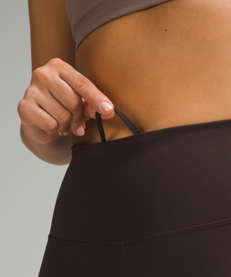 Lululemon Wunder Train Contour Fit High-Rise Tight 28" Espresso (not available) Online Outlet Sale