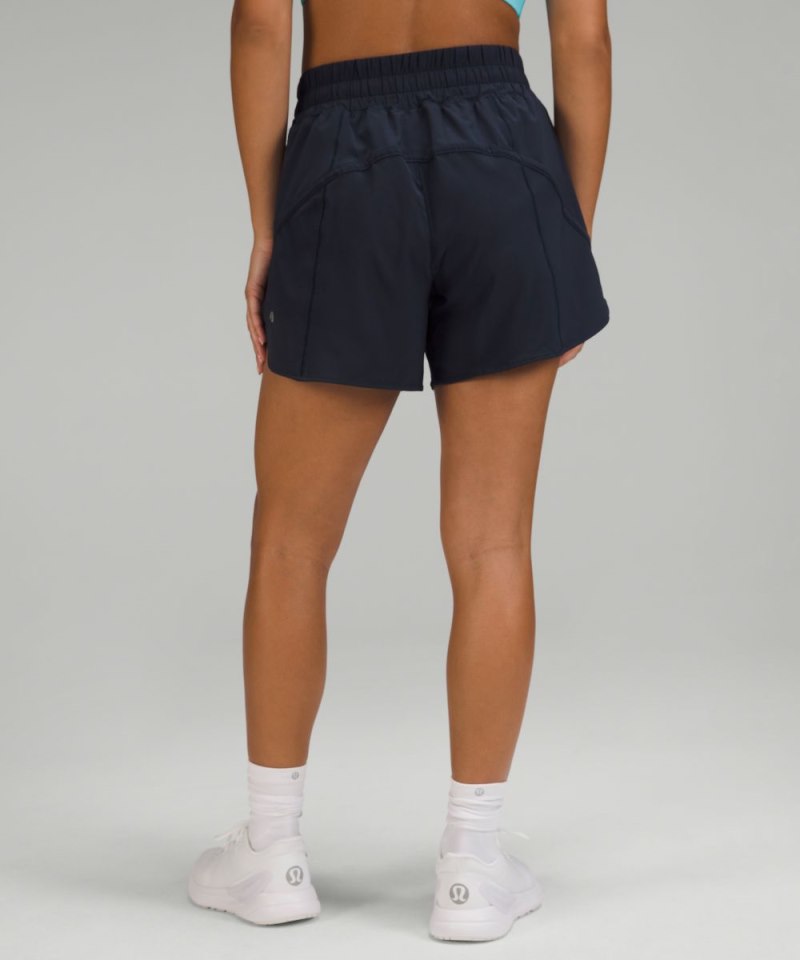 Lululemon Track That High-Rise Lined Short 5" True Navy Online Outlet Sale