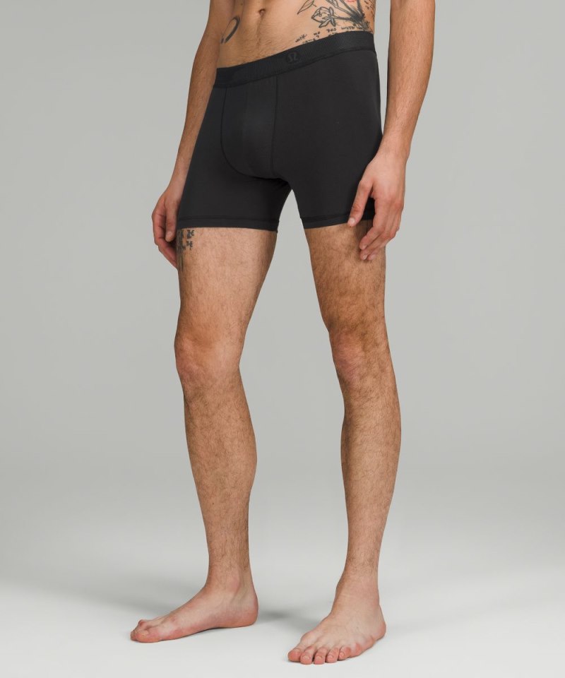 Lululemon Always In Motion Mesh Boxer 5" *3 Pack Black / Black / Black Online Outlet Sale