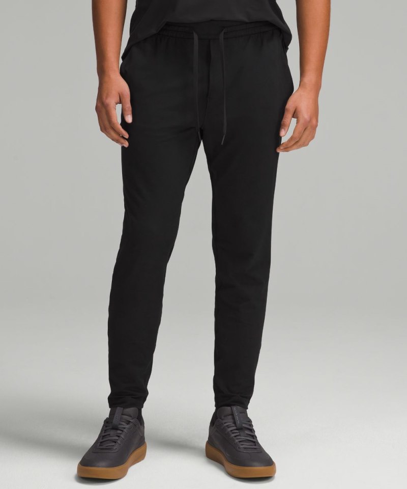 Lululemon Soft Jersey Tapered Pant Black Online Outlet Sale