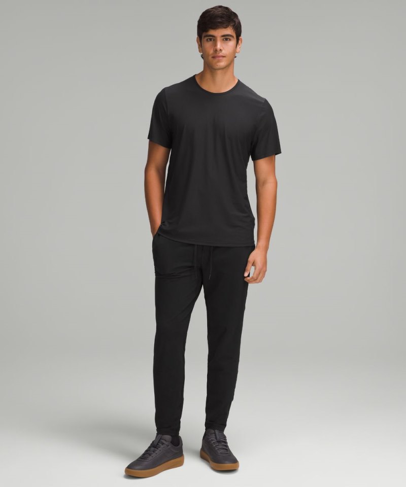 Lululemon Soft Jersey Tapered Pant Black Online Outlet Sale