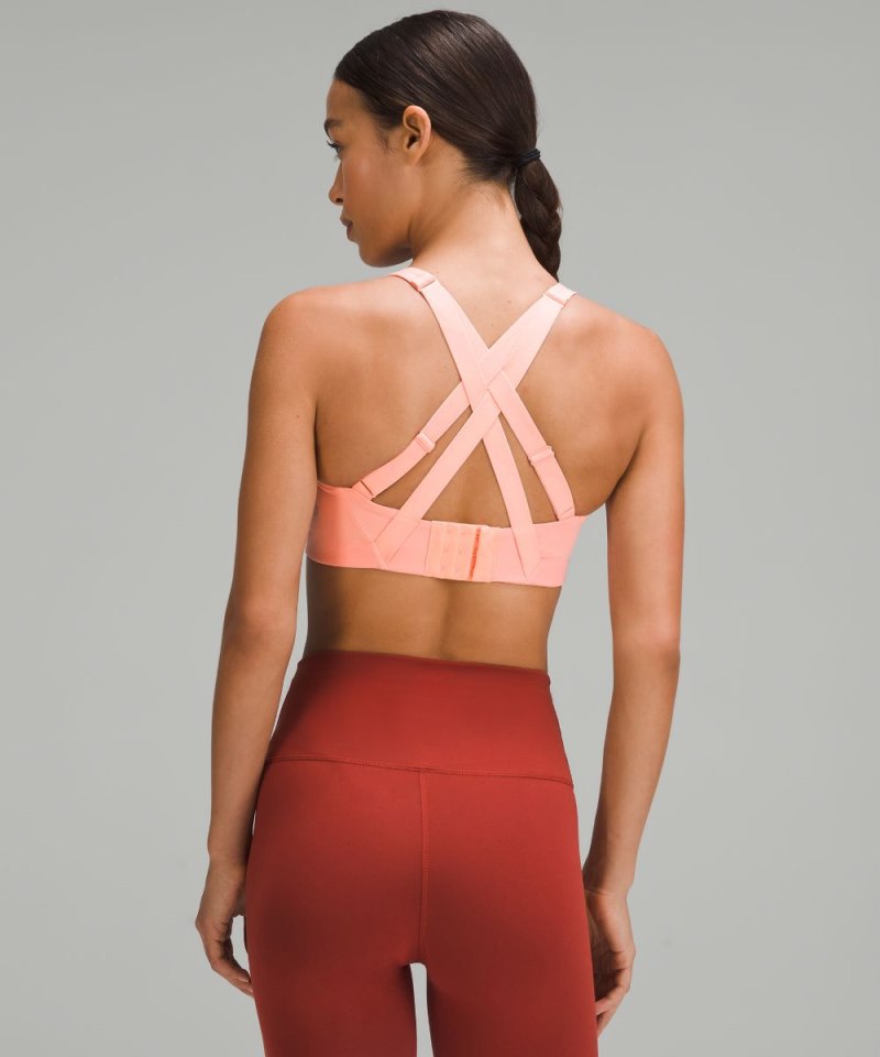 Lululemon lululemon Energy Bra *High Support, B–DDD Cups Dew Pink Online Outlet Sale
