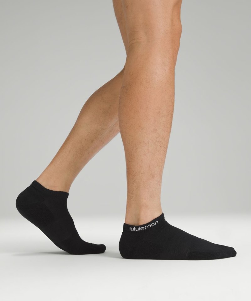Lululemon Men's Daily Stride Comfort Low-Ankle Socks *3 Pack White / Heather Grey / Black Online Outlet Sale