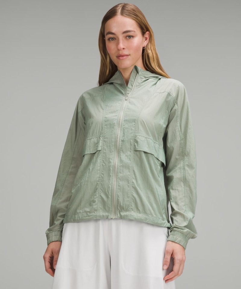 Lululemon Hood Lite Jacket Palm Court Online Outlet Sale