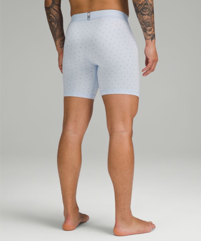 Lululemon Always In Motion Long Boxer 7" 5 Pack Jumie Stripe Gatsby Blue True Navy / Gatsby Blue / Raw Linen / Pine Dot Wp Windmill Oasis Blue / Pine Dot Wp Lilac Ether Grape Thistle Online Outlet Sale