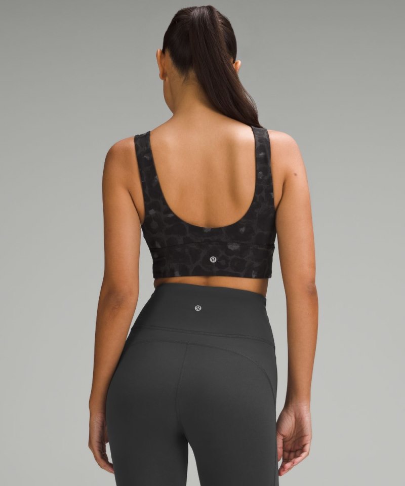 Lululemon lululemon Align™ V-Neck Bra *Light Support, C / D Cup Spray Leopard Black Multi (not available) Online Outlet Sale