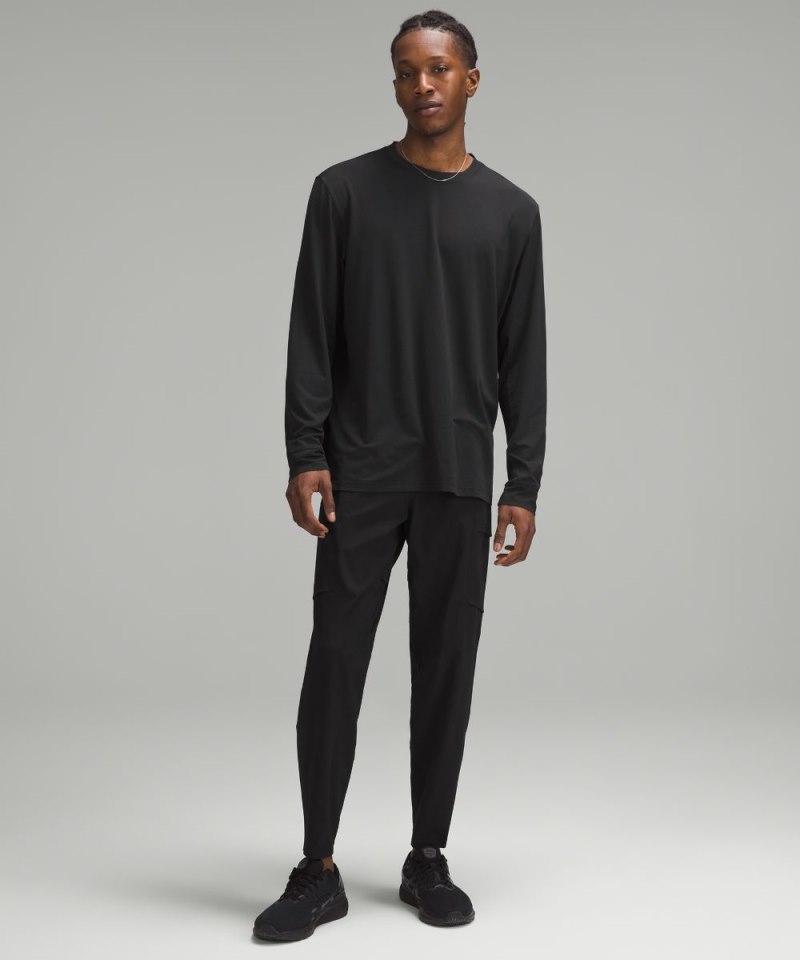 Lululemon License to Train Relaxed-Fit Long-Sleeve Shirt Black Online Outlet Sale