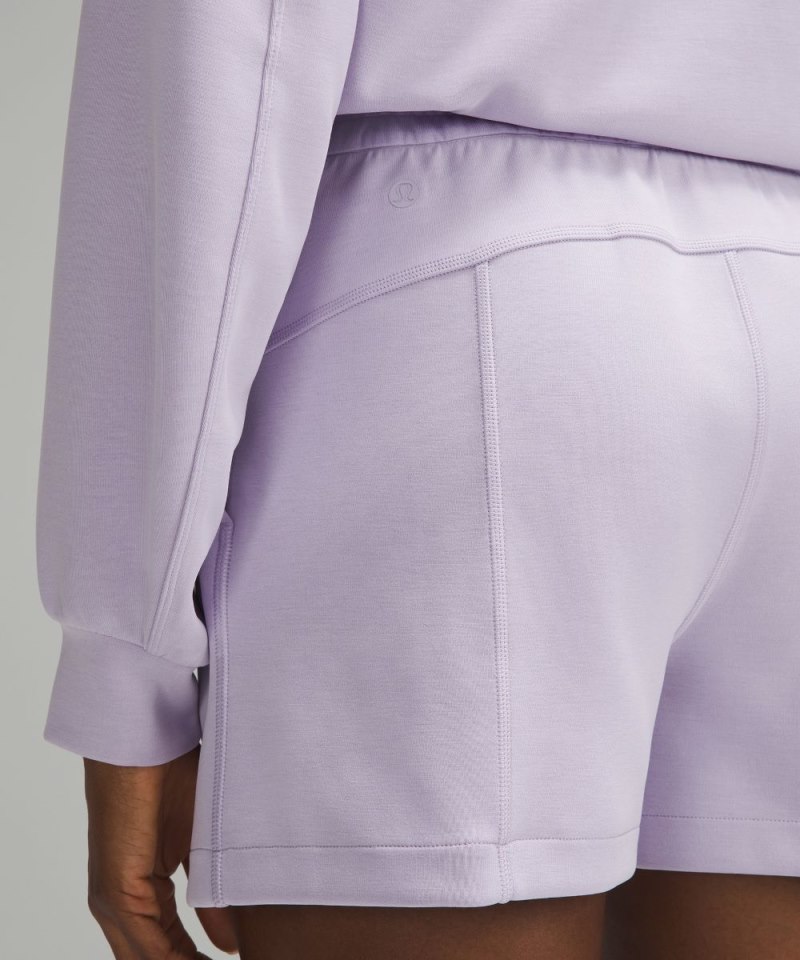 Lululemon Softstreme High-Rise Short 4" Lilac Ether Online Outlet Sale