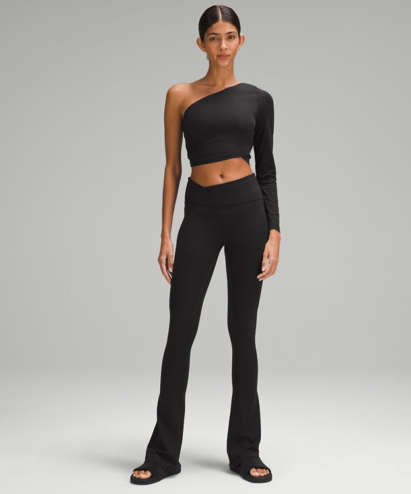 Lululemon lululemon Align™ Asymmetrical-Waist Mini-Flared Pant 32" Black Online Outlet Sale