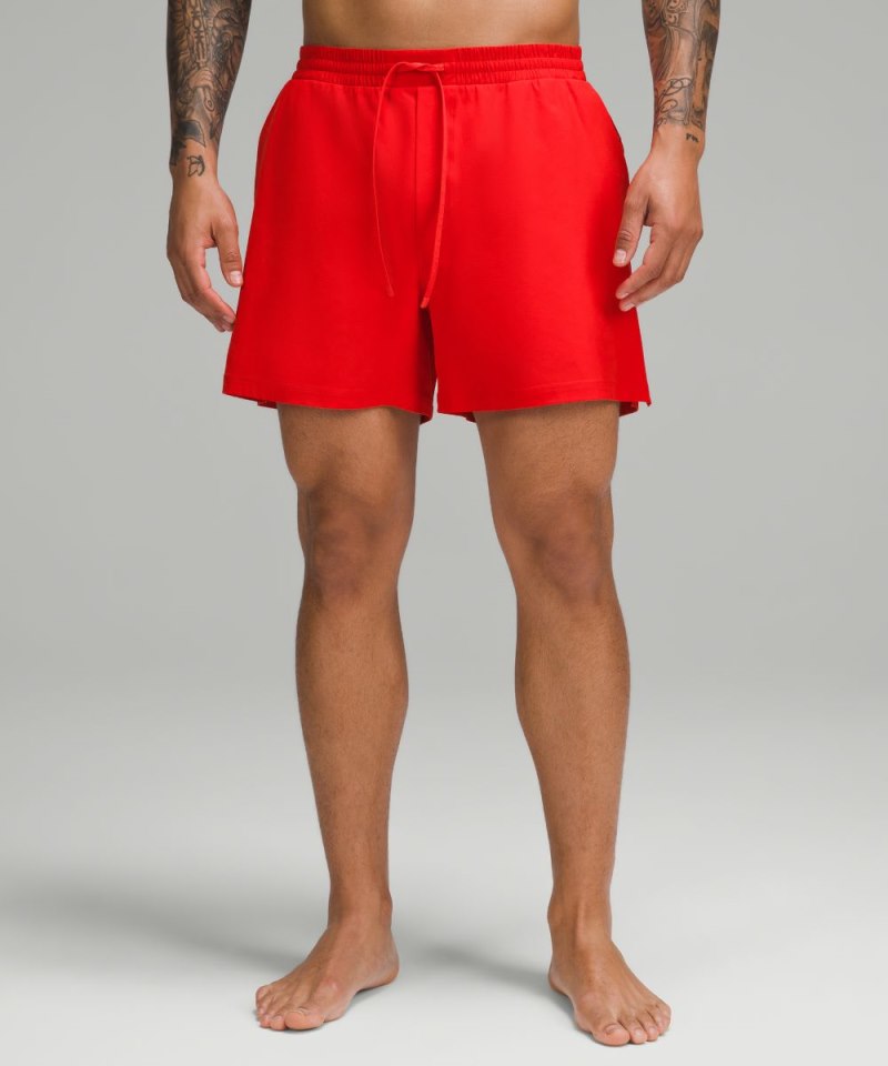 Lululemon Pool Short 5" *Lined True Red Online Outlet Sale