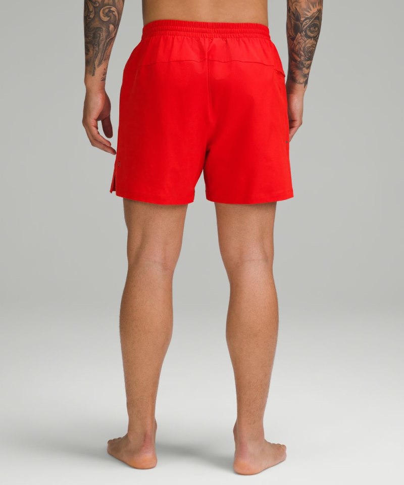 Lululemon Pool Short 5" *Lined True Red Online Outlet Sale