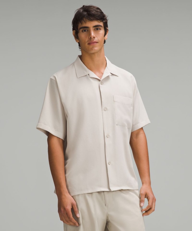 Lululemon Lightweight Camp Collar Button-Up Shirt Mojave Tan Online Outlet Sale