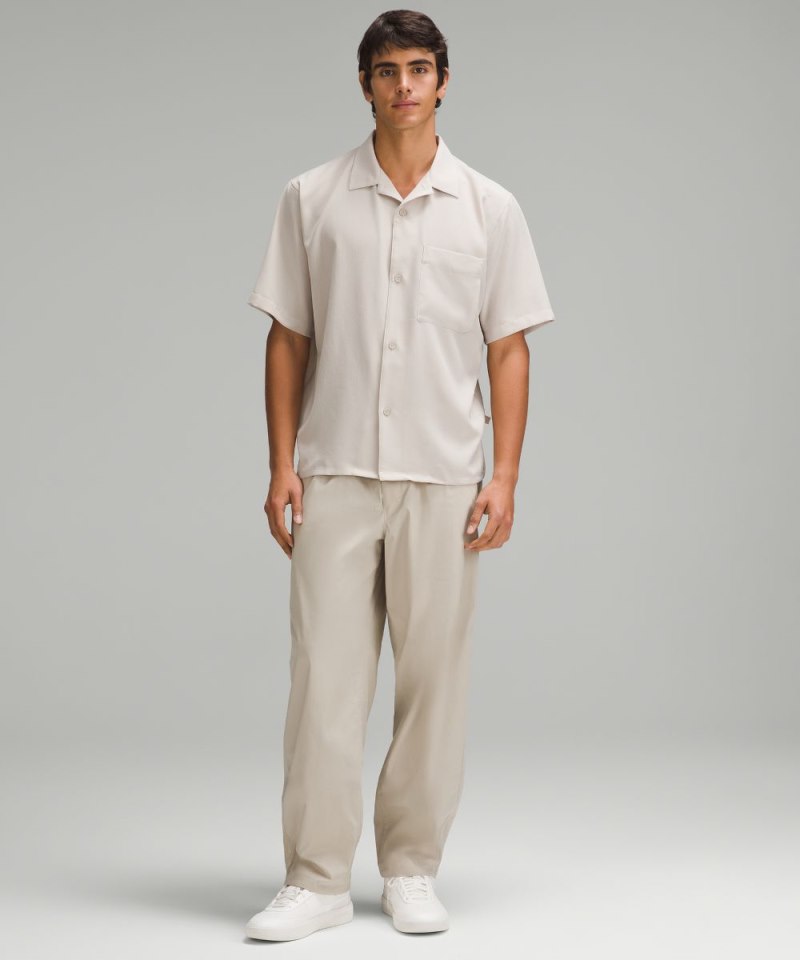 Lululemon Lightweight Camp Collar Button-Up Shirt Mojave Tan Online Outlet Sale