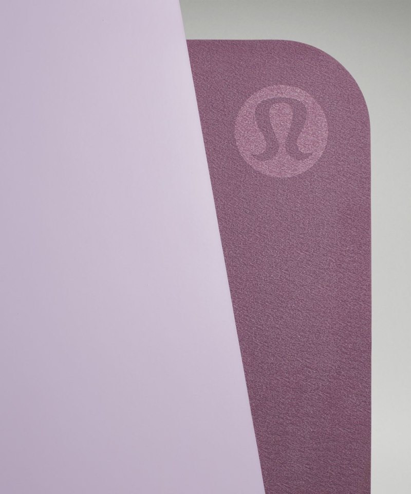 Lululemon The Mat 5mm *Made With FSC™ Certified Rubber Lilac Ether / Cyber Violet Online Outlet Sale