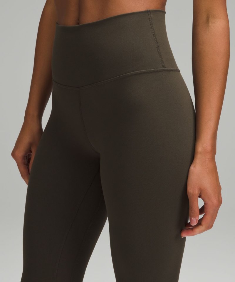 Lululemon lululemon Align™ High-Rise Crop 23" Dark Olive Online Outlet Sale