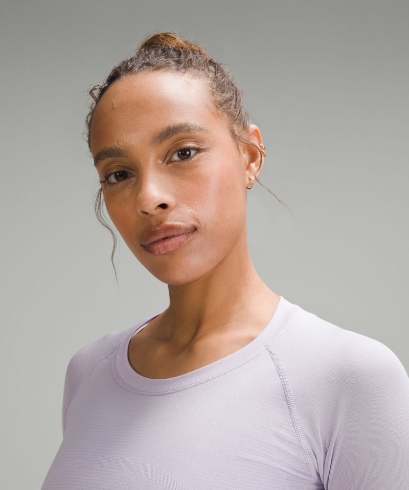 Lululemon Swiftly Tech Long-Sleeve Shirt 2.0 Lilac Ether / Lilac Ether Online Outlet Sale