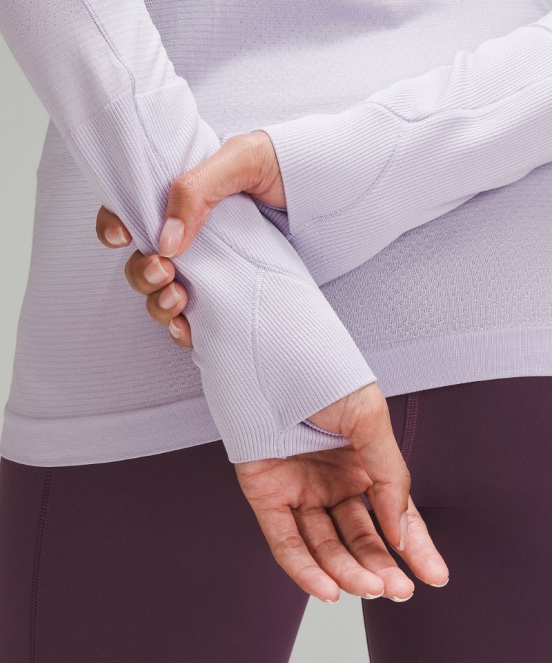 Lululemon Swiftly Tech Long-Sleeve Shirt 2.0 Lilac Ether / Lilac Ether Online Outlet Sale